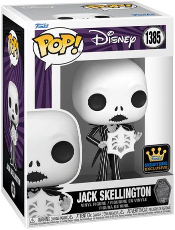 Figurine Funko Pop L'étrange Noël de M. Jack [Disney] #1385 Jack Skellington (avec Flocon de Neige)