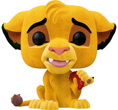 Figurine Funko Pop Le Roi Lion [Disney] #496 Simba - Flocked