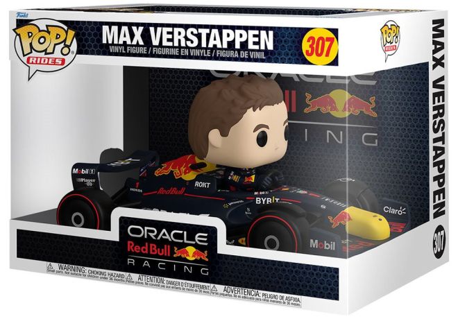 Figurine Pop Formule 1 (F1) #307 pas cher : Max Verstappen avec