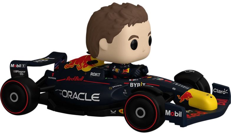 Figurine Pop Formule 1 (F1) #307 pas cher : Max Verstappen avec Red Bull F1