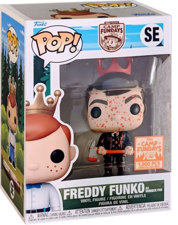 Figurine Funko Pop Freddy Funko Freddy Funko en Numéro Cinq - Ensanglanté