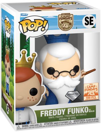 Figurine Funko Pop Freddy Funko Freddy Funko en Merlin Diamant