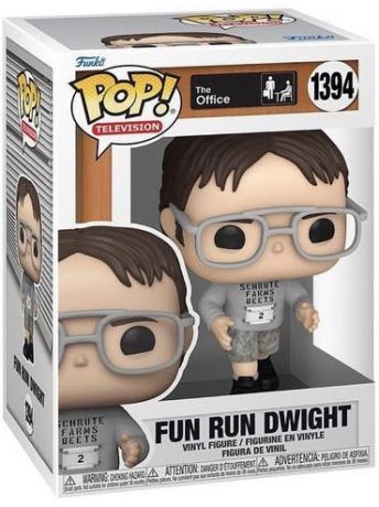 Figurine Funko Pop The Office #1394 Dwight Course à Pied