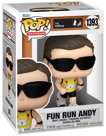 Figurine Funko Pop The Office #1393 Andy Course à Pied