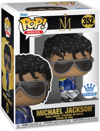 Figurine Funko Pop Michael Jackson #352 Michael Jackson - Diamant