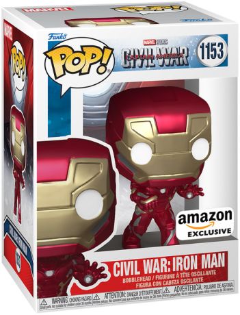 Figurine Funko Pop Captain America : Civil War [Marvel] #1153 Civil War : Iron Man