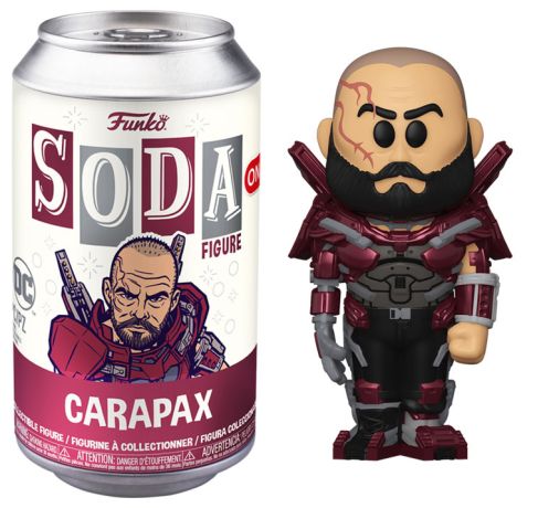 Figurine Funko Soda Blue Beetle [DC] Carapax (Canette Rouge)