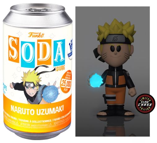 Figurine Funko Soda Naruto Naruto Uzumaki (Canette Orange) [Chase]