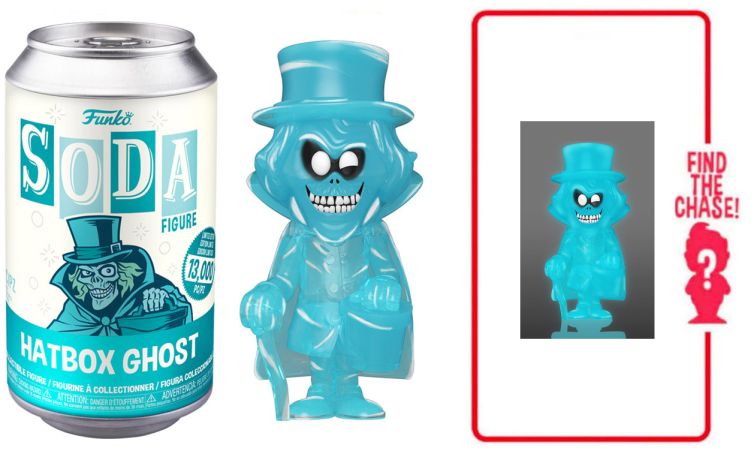 Figurine Funko Soda Disney Fantôme Chapelier (Canette Bleue)