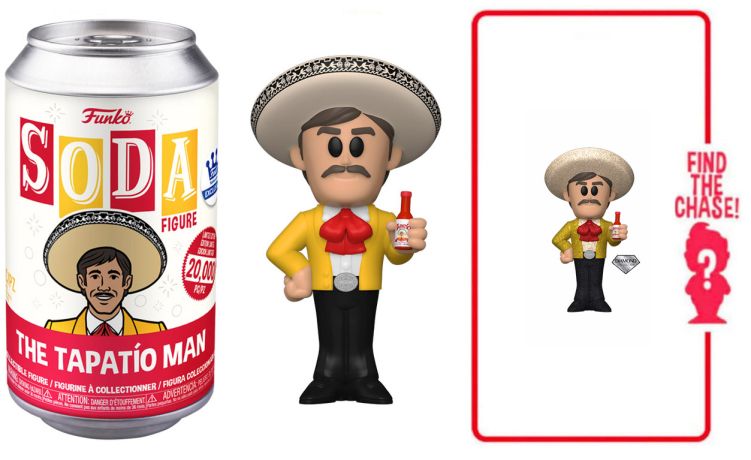 Figurine Funko Soda Icônes de Pub The Tapatio Man (Canette Rouge)