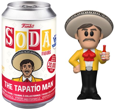 Figurine Funko Soda Icônes de Pub The Tapatio Man (Canette Rouge)