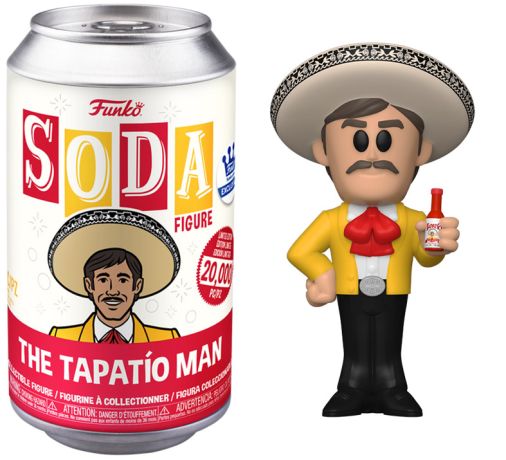 Figurine Funko Soda Icônes de Pub The Tapatio Man (Canette Rouge)