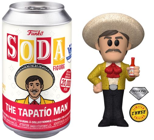 Figurine Funko Soda Icônes de Pub The Tapatio Man (Canette Rouge) [Chase]