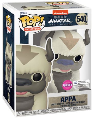 Figurine Funko Pop Avatar: le dernier maître de l'air #540 Appa - Flocked