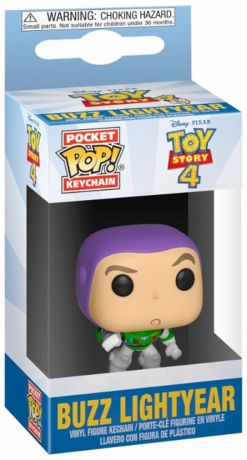 Figurine Funko Pop Toy Story 4 [Disney] Buzz l'Éclair - Porte-clés