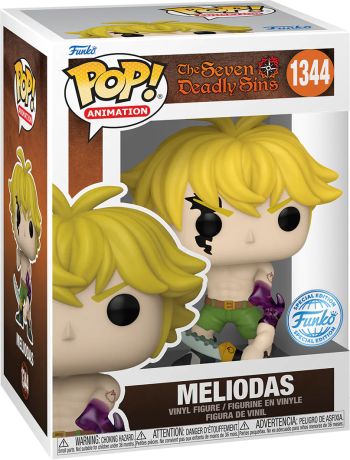 Figurine Funko Pop The Seven Deadly Sins #1344 Meliodas - Mode Démon