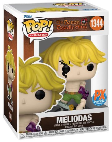 Figurine Funko Pop The Seven Deadly Sins #1344 Meliodas - Mode Démon