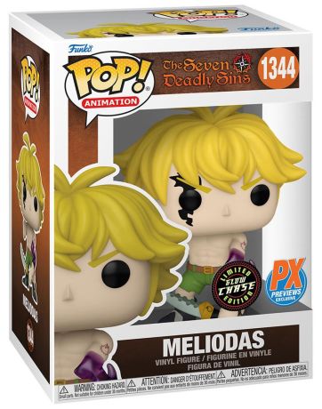 Figurine Funko Pop The Seven Deadly Sins #1344 Meliodas - Mode Démon [Chase]