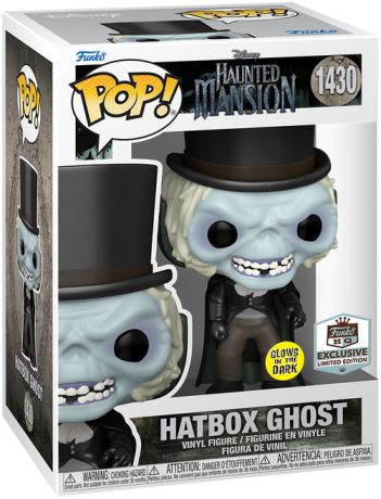 Figurine Funko Pop Le Manoir hanté [Disney] #1430 Hatbox Ghost - Glow in the Dark