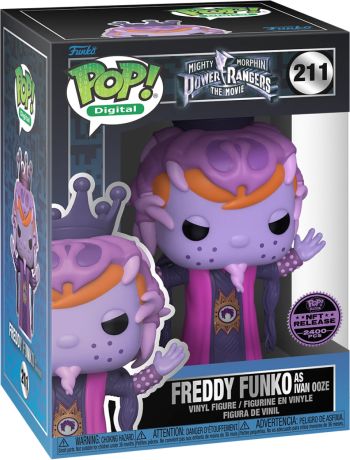 Figurine Funko Pop Power Rangers #211 Freddy Funko as Ivan Ooze - Digital Pop