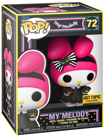 Figurine Funko Pop Sanrio #72 My Melody - Black Light