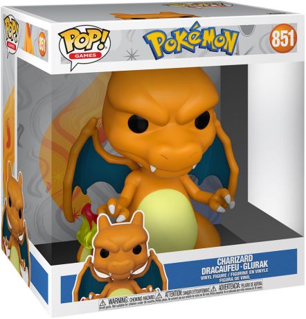 Figurine Funko Pop Pokémon #851 Dracaufeu - Charizard - Glurak (EMEA) - 25 cm