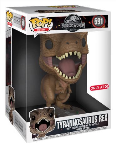 Figurine Funko Pop Jurassic World : Fallen Kingdom #591 Tyrannosaure Rex - 25 cm