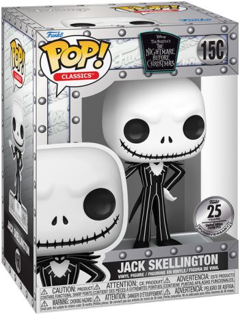 Figurine Funko Pop L'étrange Noël de M. Jack [Disney] #15 Jack Skellington (spéciale 25 ans)