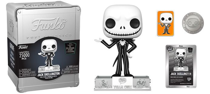 Figurine Funko Pop L'étrange Noël de M. Jack [Disney] #15 Jack Skellington (spéciale 25 ans)