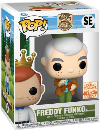 Figurine Funko Pop Freddy Funko Freddy Funko en Chapelier fou