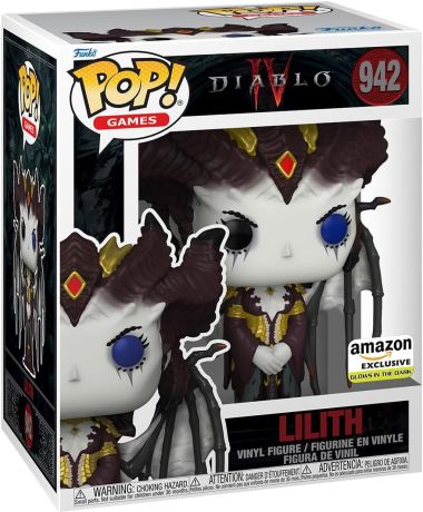 Figurine Funko Pop Diablo  #942 Lilith - Glow in the Dark