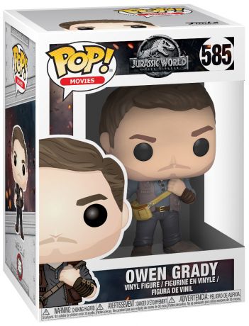 Figurine Funko Pop Jurassic World : Fallen Kingdom #585 Owen Grady