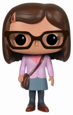 Figurine Funko Pop The Big Bang Theory #42 Amy Farrah Fowler - Tenue Rose