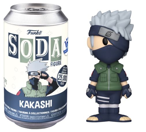 Figurine Funko Soda Naruto Kakashi Hatake (Canette Grise)
