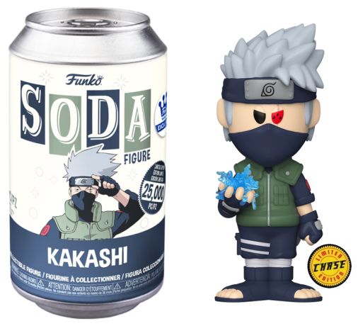 Figurine Funko Soda Naruto Kakashi Hatake (Canette Grise) [Chase]