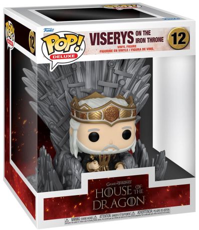 Figurine Funko Pop House of the Dragon #12 Viserys sur Le Trône de Fer