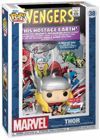 Figurine Funko Pop Marvel Comics #38 Thor - Comic Cover