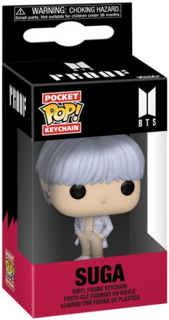 Figurine Funko Pop BTS Suga (Proof) - Porte-clés