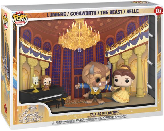 Figurine Funko Pop La Belle et la Bête [Disney] #07 Tale As Old As Time - Deluxe Moment