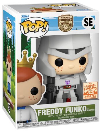 Figurine Funko Pop Freddy Funko Freddy Funko en Megatron