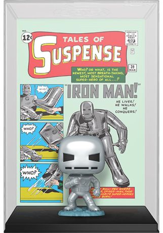 Figurine Funko Pop Marvel Comics #34 Iron Man - Comic Cover