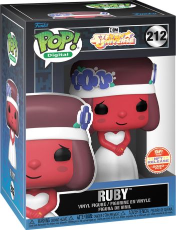 Figurine Funko Pop Steven Universe #212 Ruby - Digital Pop