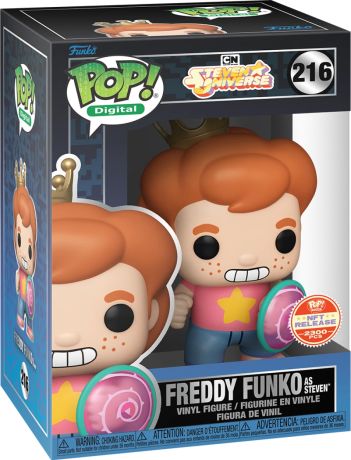 Figurine Funko Pop Steven Universe #216 Freddy Funko en Steven - Digital Pop