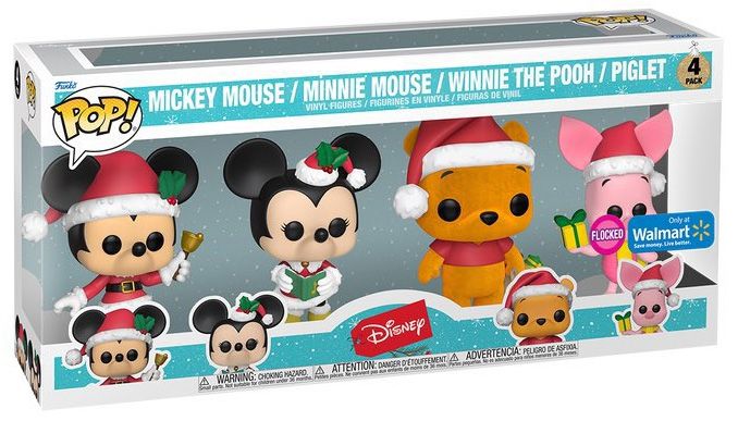 Figurine Funko Pop Disney Mickey / Minnie / Winnie / Porcinet - Pack
