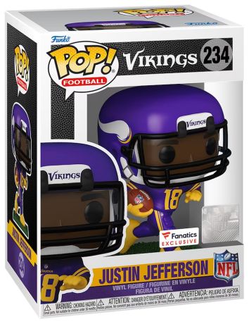 Figurine Funko Pop NFL #234 Justin Jefferson