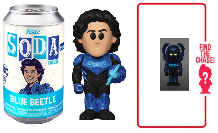 Figurine Funko Soda Blue Beetle [DC] Blue Beetle (Canette Bleue)