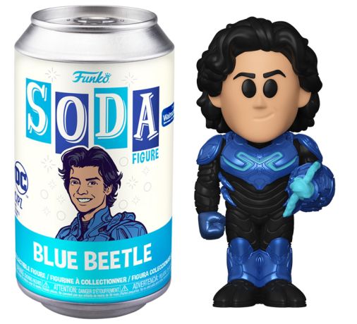 Figurine Funko Soda Blue Beetle [DC] Blue Beetle (Canette Bleue)