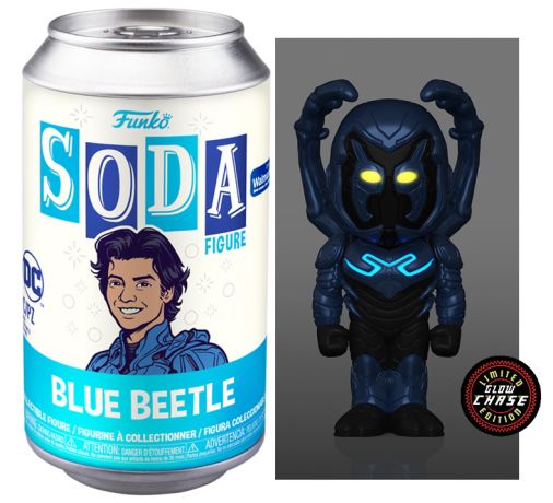 Figurine Funko Soda Blue Beetle [DC] Blue Beetle (Canette Bleue) [Chase]