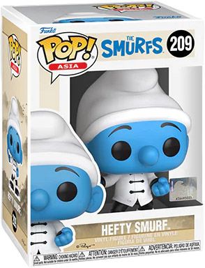 Figurine Funko Pop Les Schtroumpfs #209 Le Schtroumpf costaud (Asia)