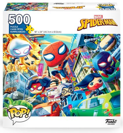 Puzzle Funko Pop! Marvel Comics Spider-Man Puzzle (500 pièces)